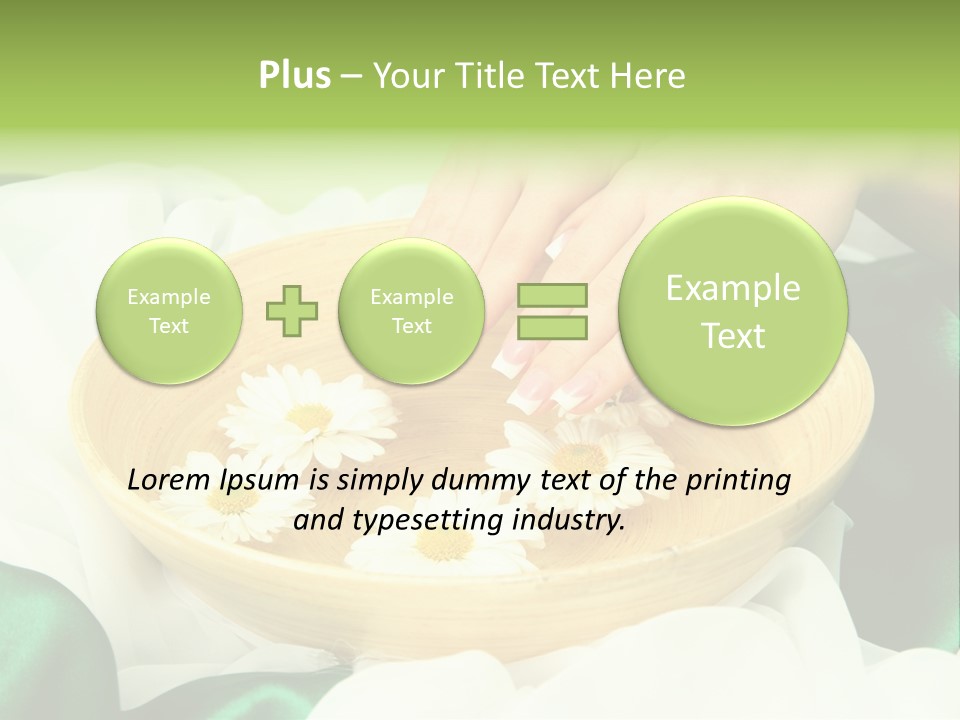 Therapy Wet Wooden PowerPoint Template