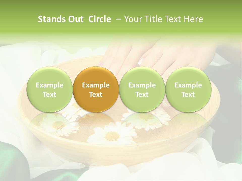 Therapy Wet Wooden PowerPoint Template