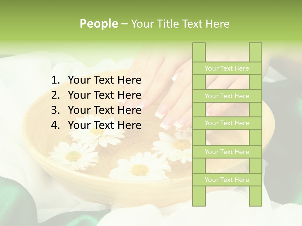 Therapy Wet Wooden PowerPoint Template