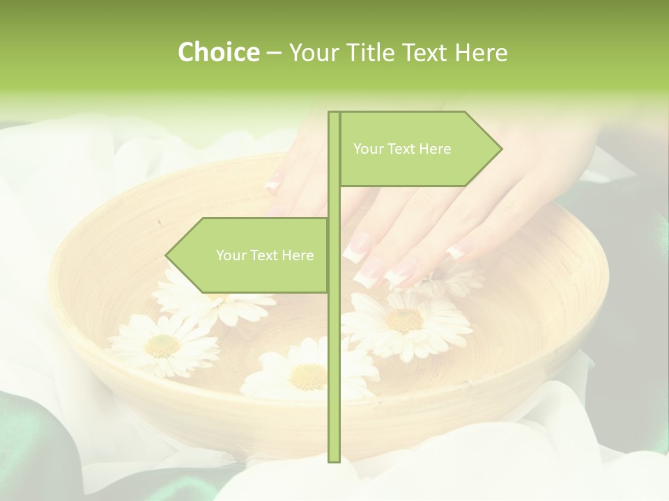 Therapy Wet Wooden PowerPoint Template