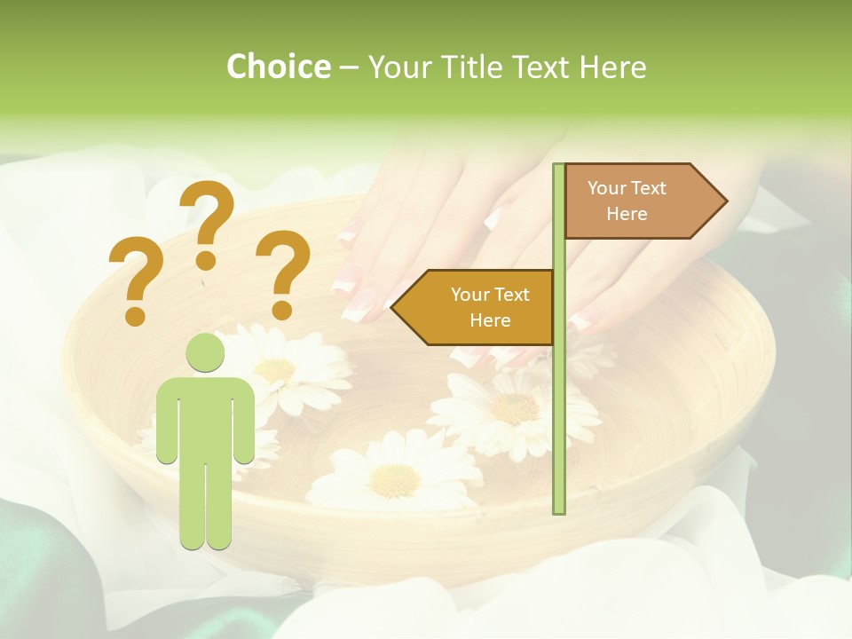 Therapy Wet Wooden PowerPoint Template