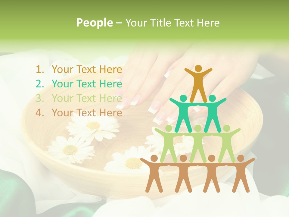 Therapy Wet Wooden PowerPoint Template