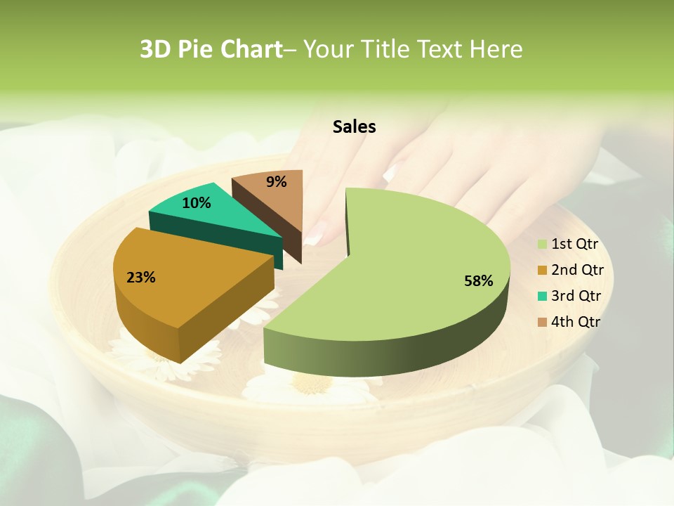 Therapy Wet Wooden PowerPoint Template