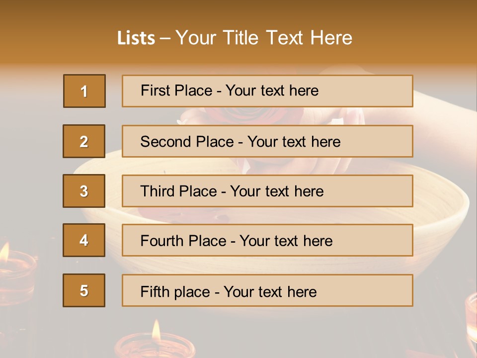 Petal Natural Relaxation PowerPoint Template