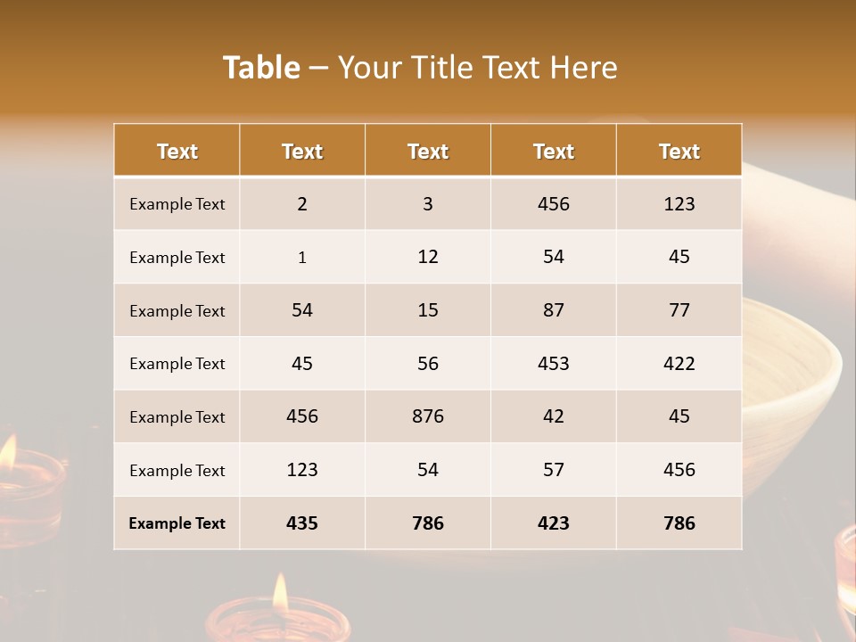 Petal Natural Relaxation PowerPoint Template