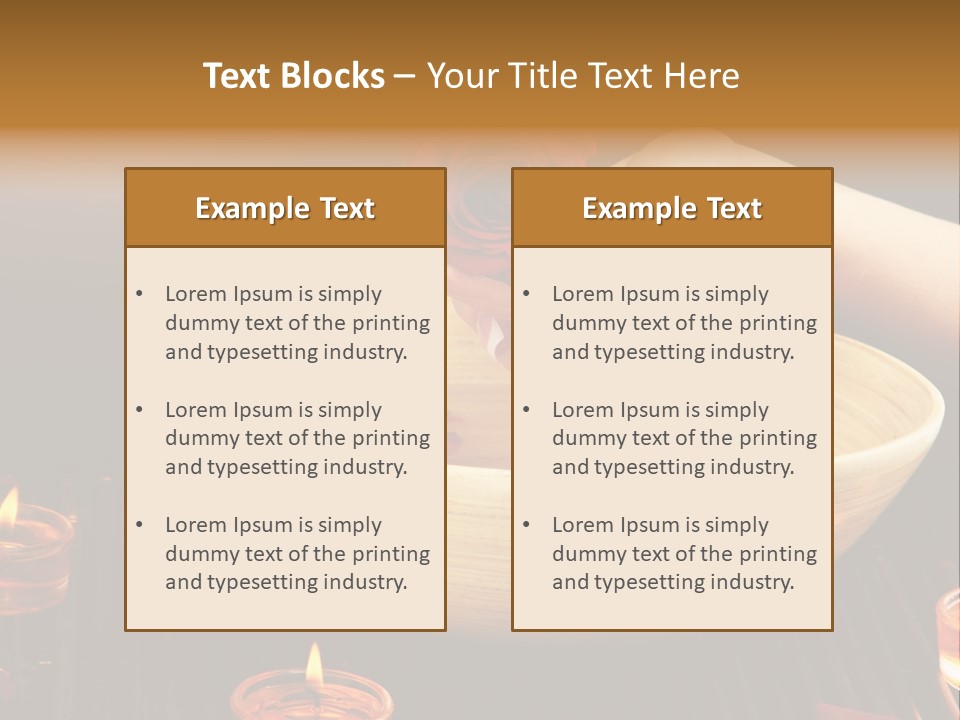 Petal Natural Relaxation PowerPoint Template