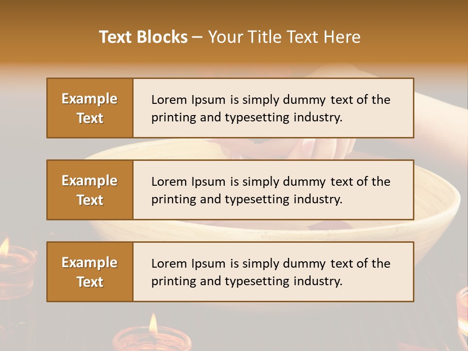 Petal Natural Relaxation PowerPoint Template