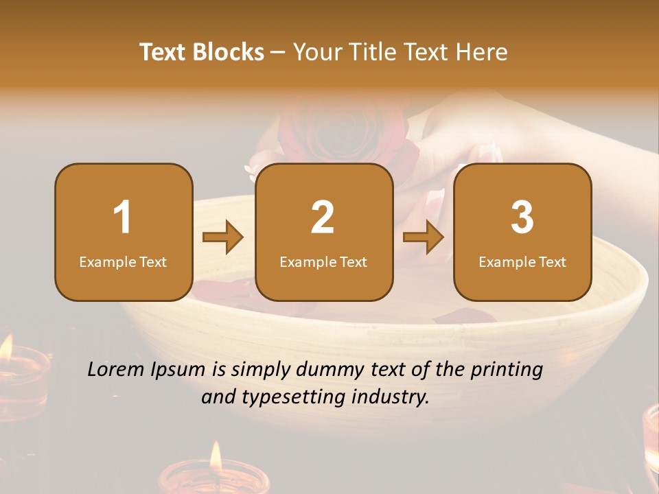Petal Natural Relaxation PowerPoint Template