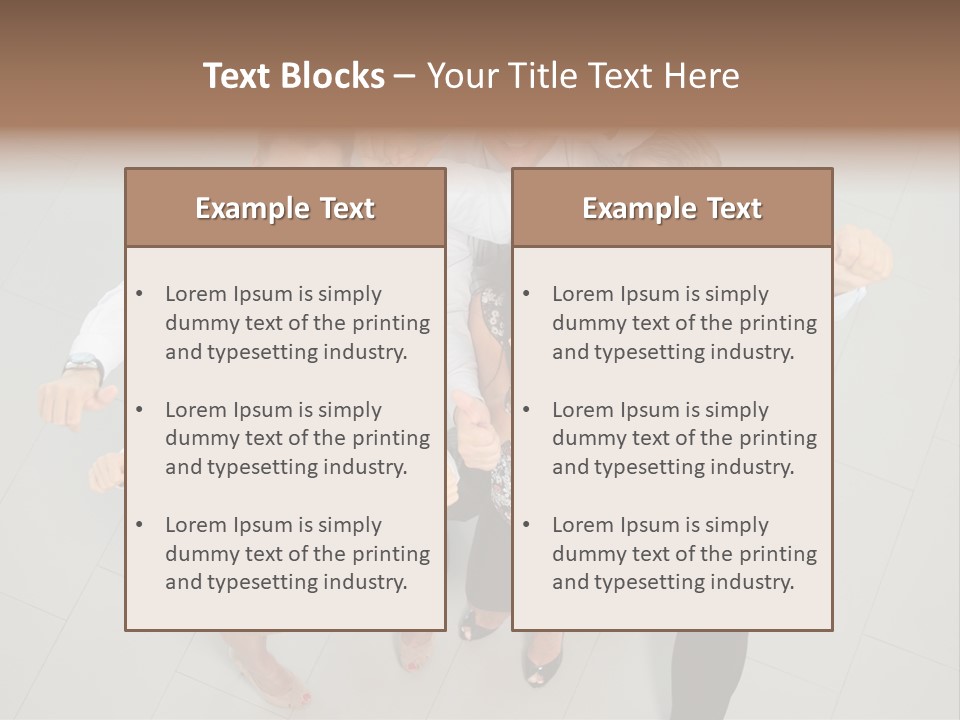 Together Corporate Colleague PowerPoint Template