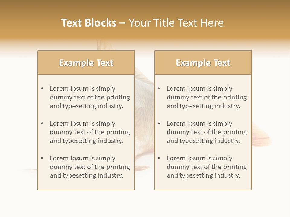 Mouth Large Underwater PowerPoint Template