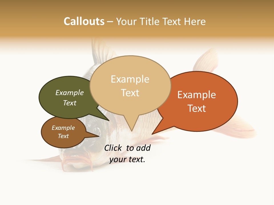 Mouth Large Underwater PowerPoint Template