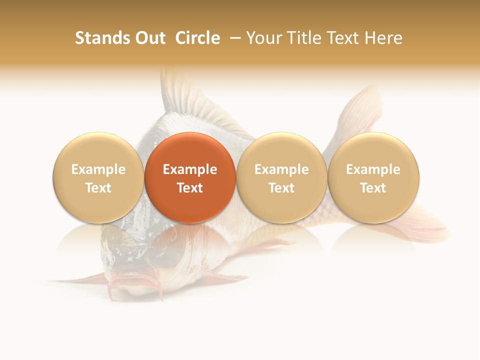 Mouth Large Underwater PowerPoint Template