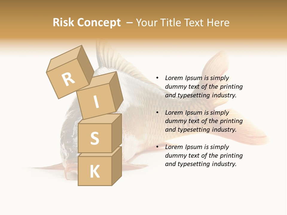 Mouth Large Underwater PowerPoint Template