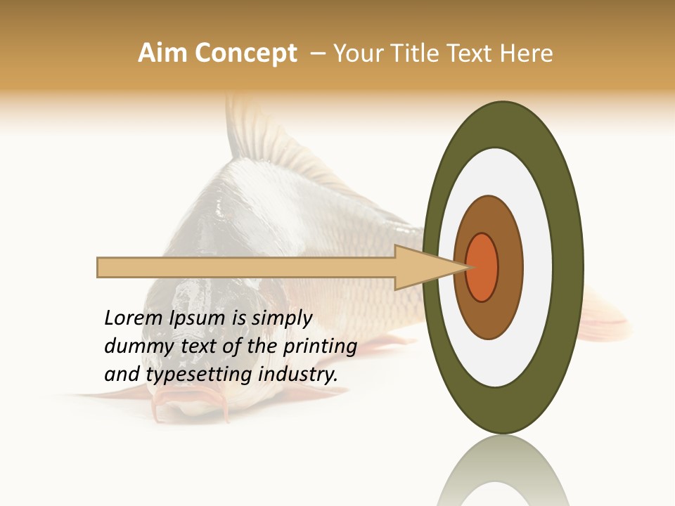 Mouth Large Underwater PowerPoint Template