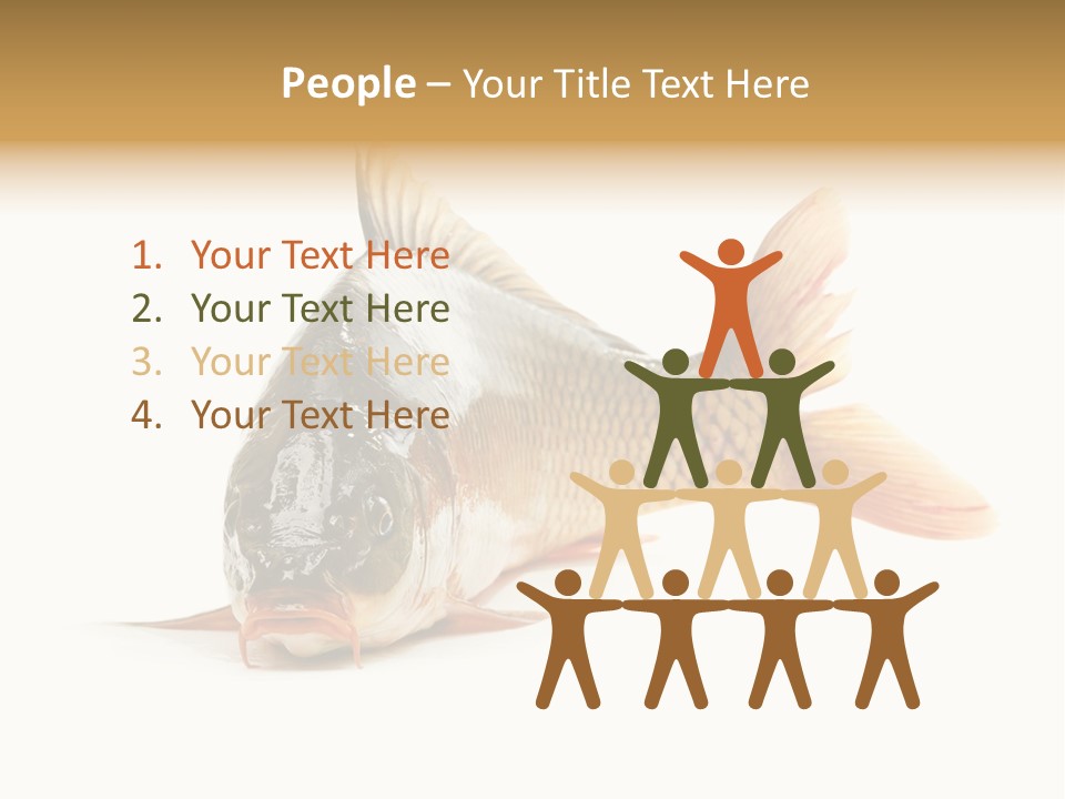 Mouth Large Underwater PowerPoint Template