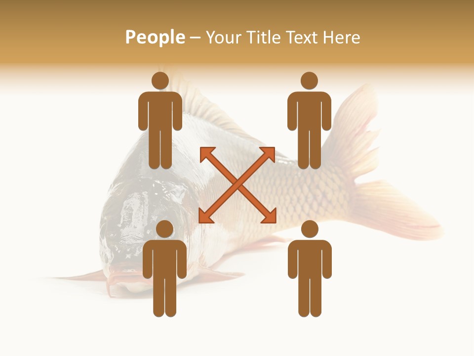 Mouth Large Underwater PowerPoint Template