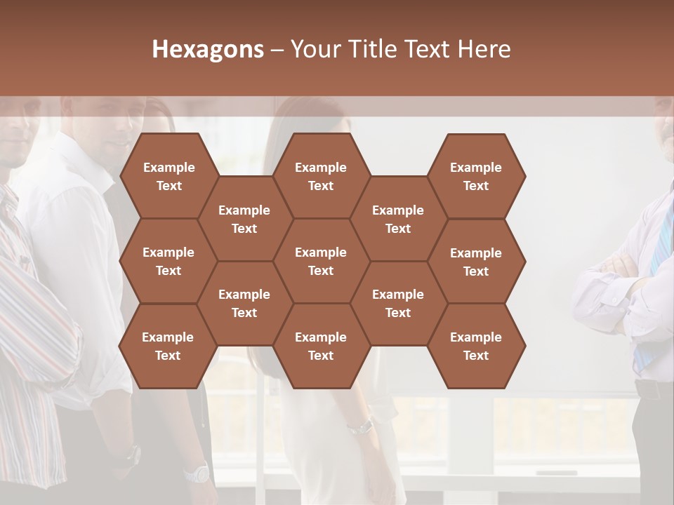 Colleague Whiteboard Beautiful PowerPoint Template