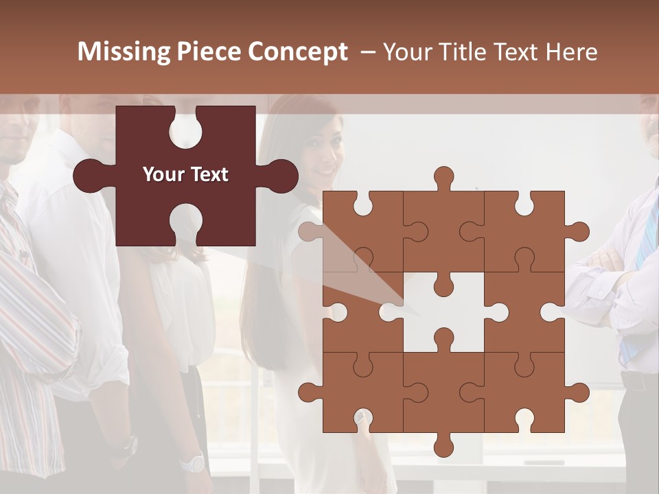 Colleague Whiteboard Beautiful PowerPoint Template