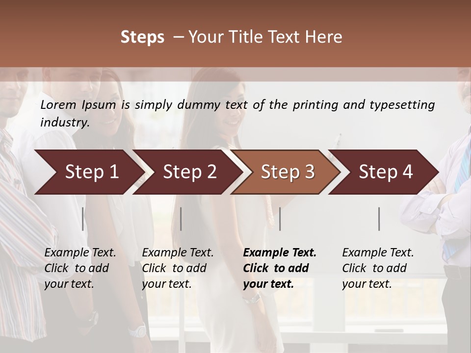 Colleague Whiteboard Beautiful PowerPoint Template