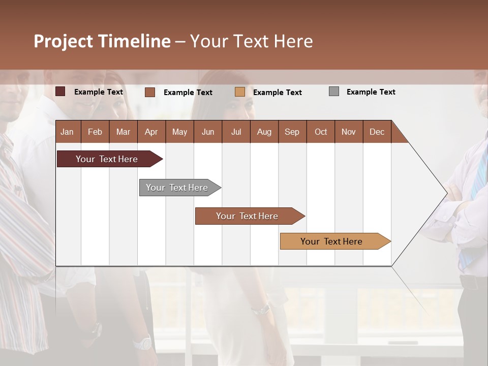 Colleague Whiteboard Beautiful PowerPoint Template