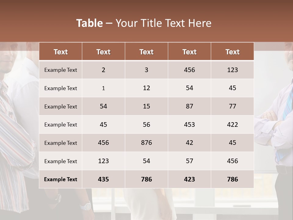 Colleague Whiteboard Beautiful PowerPoint Template