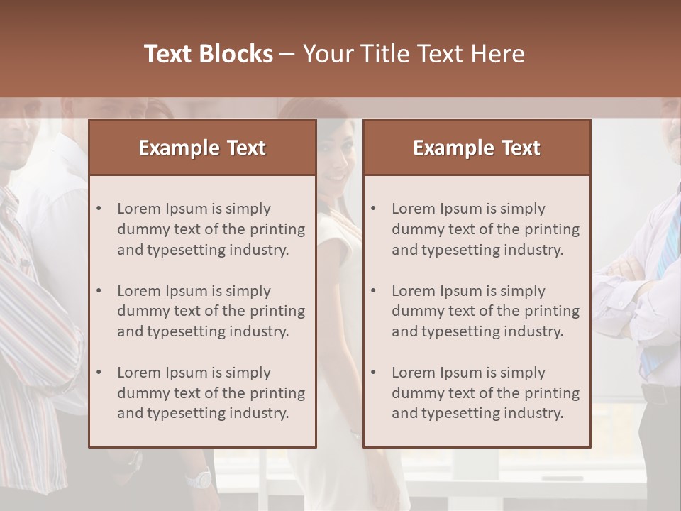 Colleague Whiteboard Beautiful PowerPoint Template