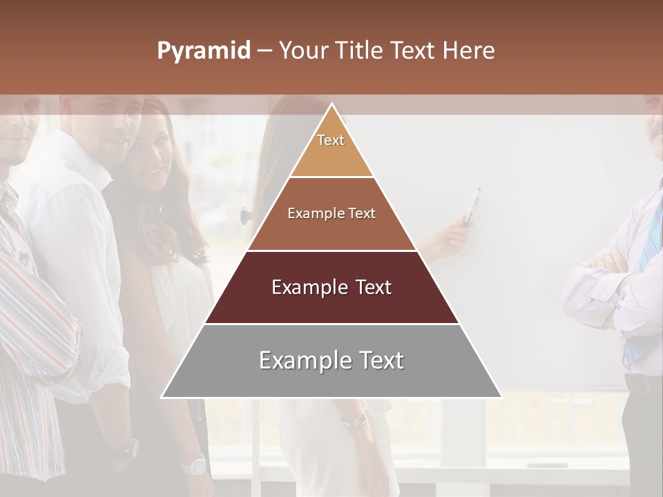Colleague Whiteboard Beautiful PowerPoint Template