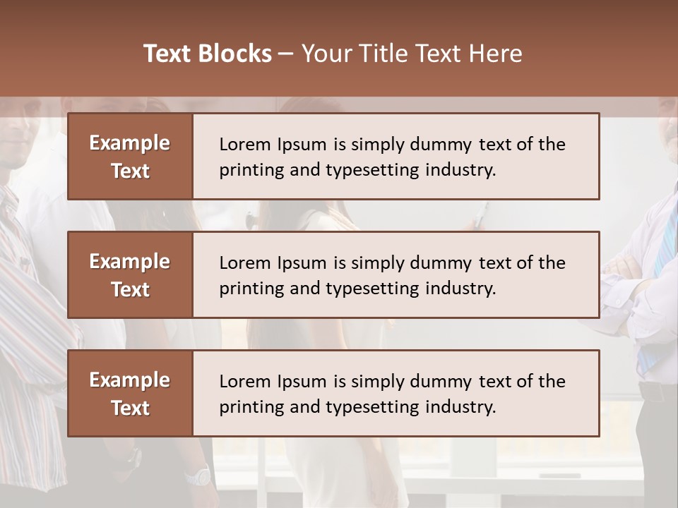 Colleague Whiteboard Beautiful PowerPoint Template
