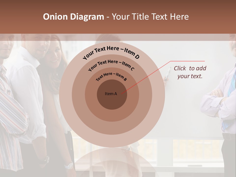 Colleague Whiteboard Beautiful PowerPoint Template
