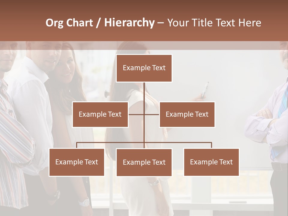 Colleague Whiteboard Beautiful PowerPoint Template