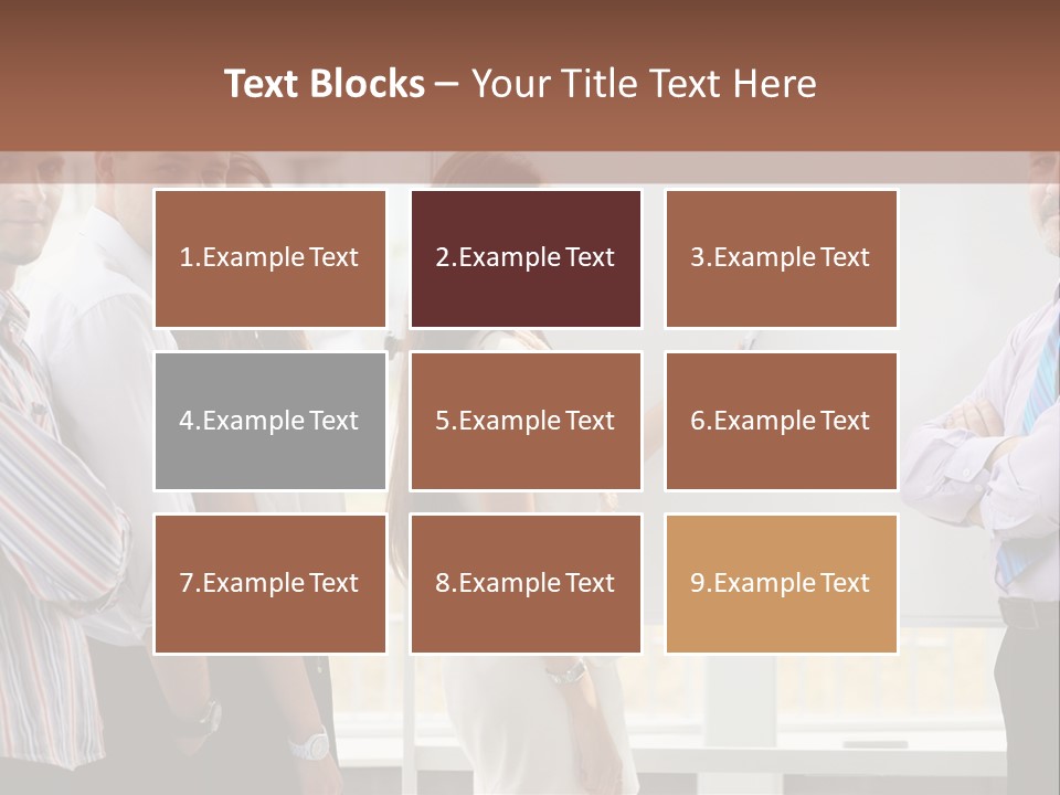 Colleague Whiteboard Beautiful PowerPoint Template