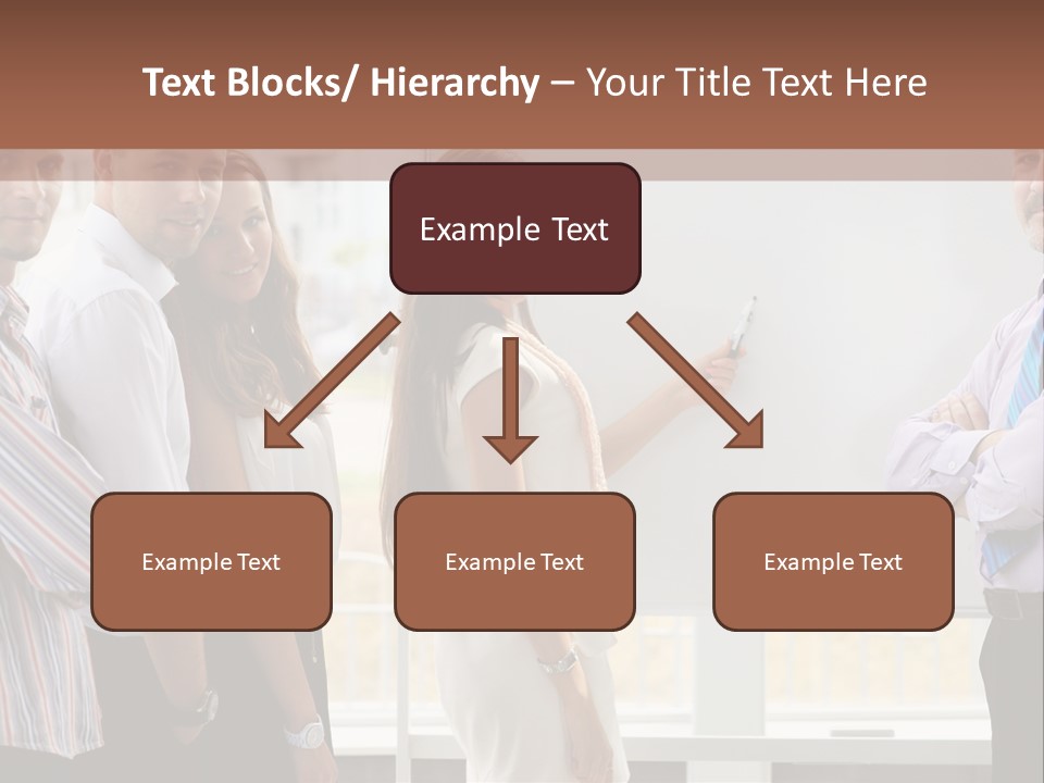 Colleague Whiteboard Beautiful PowerPoint Template