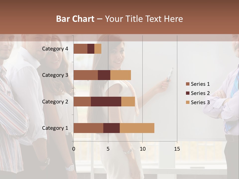 Colleague Whiteboard Beautiful PowerPoint Template