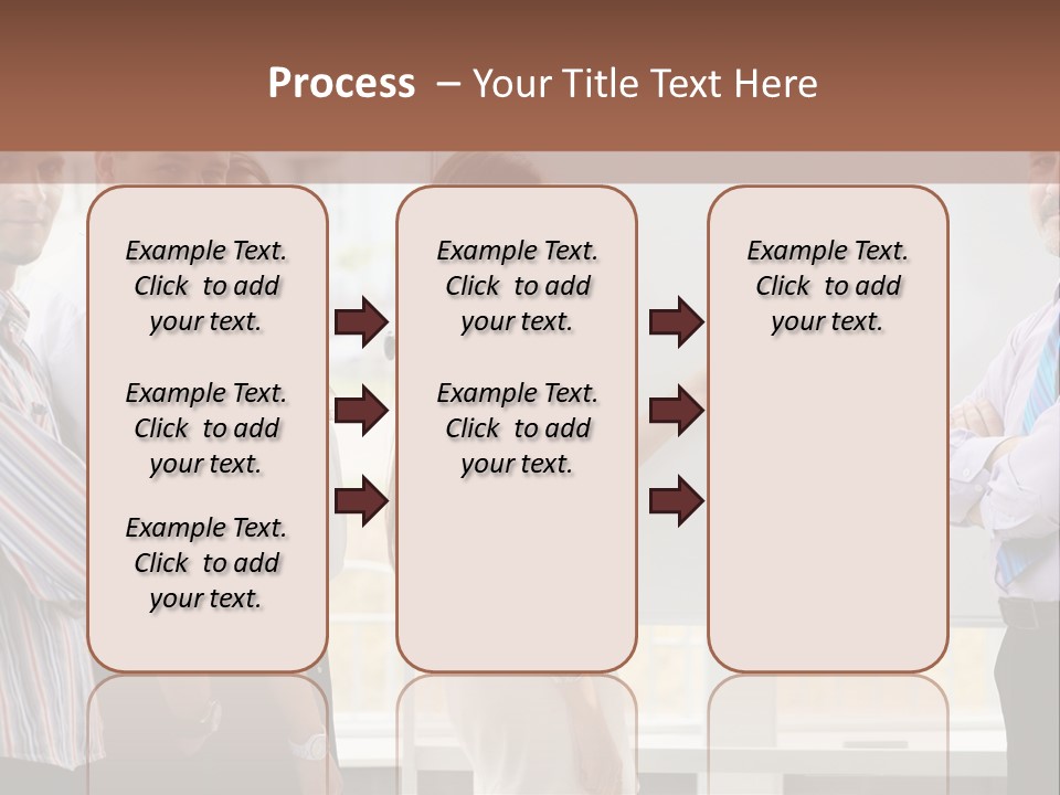 Colleague Whiteboard Beautiful PowerPoint Template