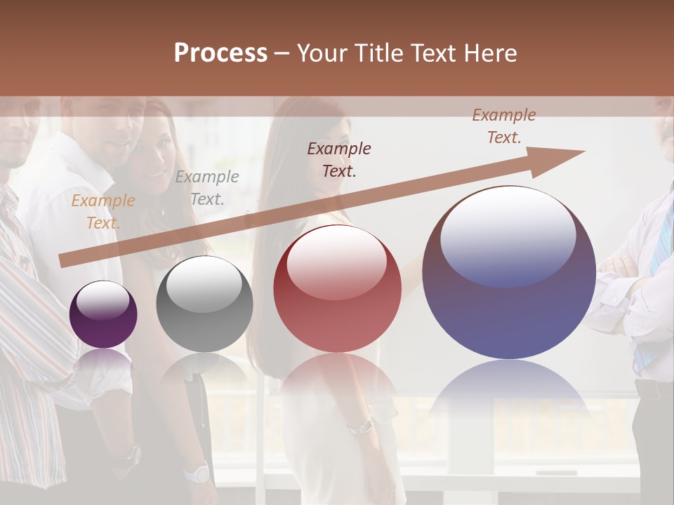 Colleague Whiteboard Beautiful PowerPoint Template