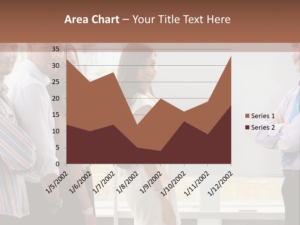 Colleague Whiteboard Beautiful PowerPoint Template