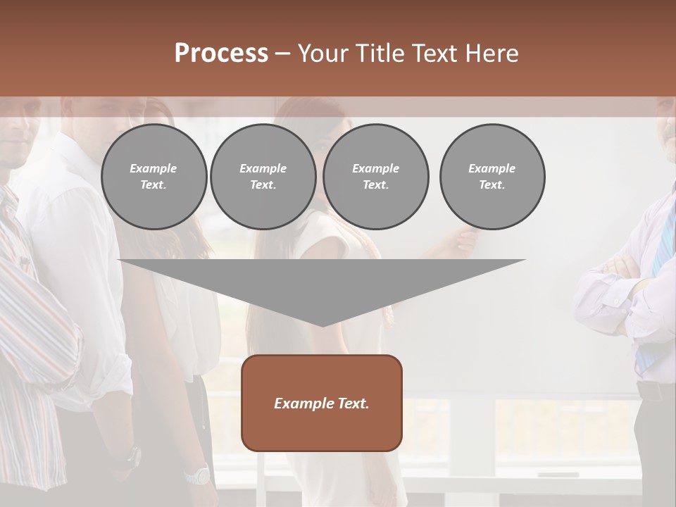 Colleague Whiteboard Beautiful PowerPoint Template