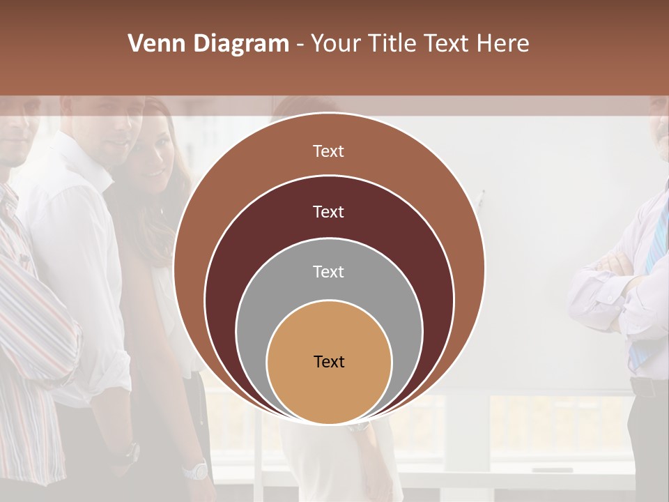 Colleague Whiteboard Beautiful PowerPoint Template