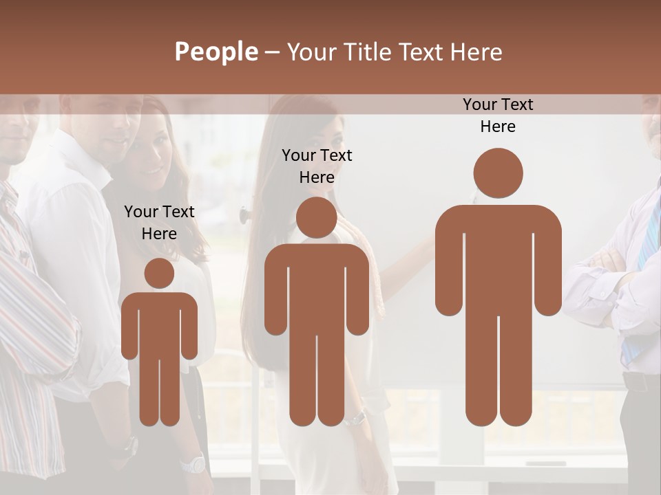 Colleague Whiteboard Beautiful PowerPoint Template