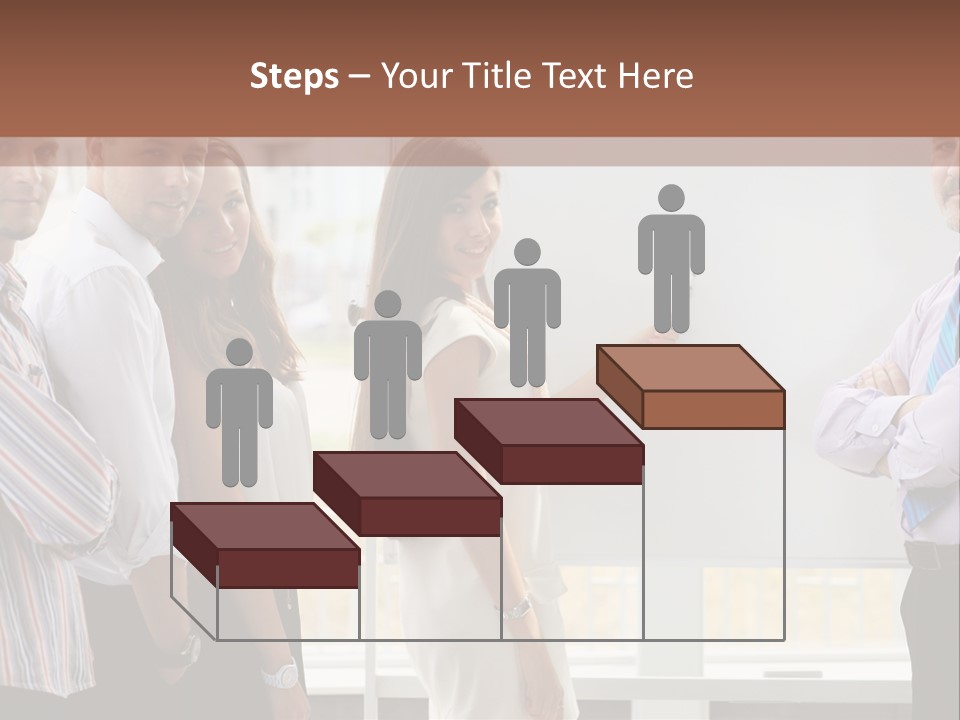 Colleague Whiteboard Beautiful PowerPoint Template