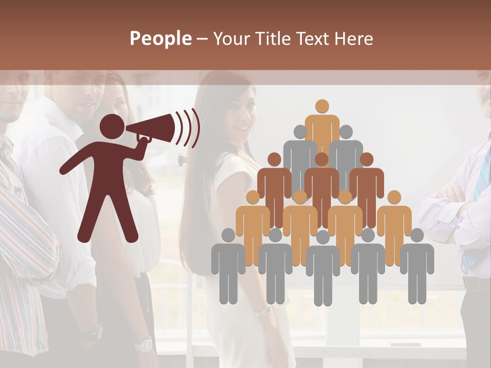 Colleague Whiteboard Beautiful PowerPoint Template