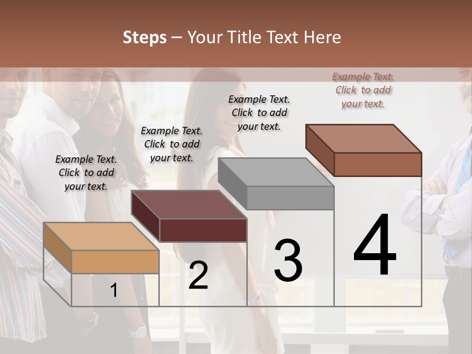 Colleague Whiteboard Beautiful PowerPoint Template