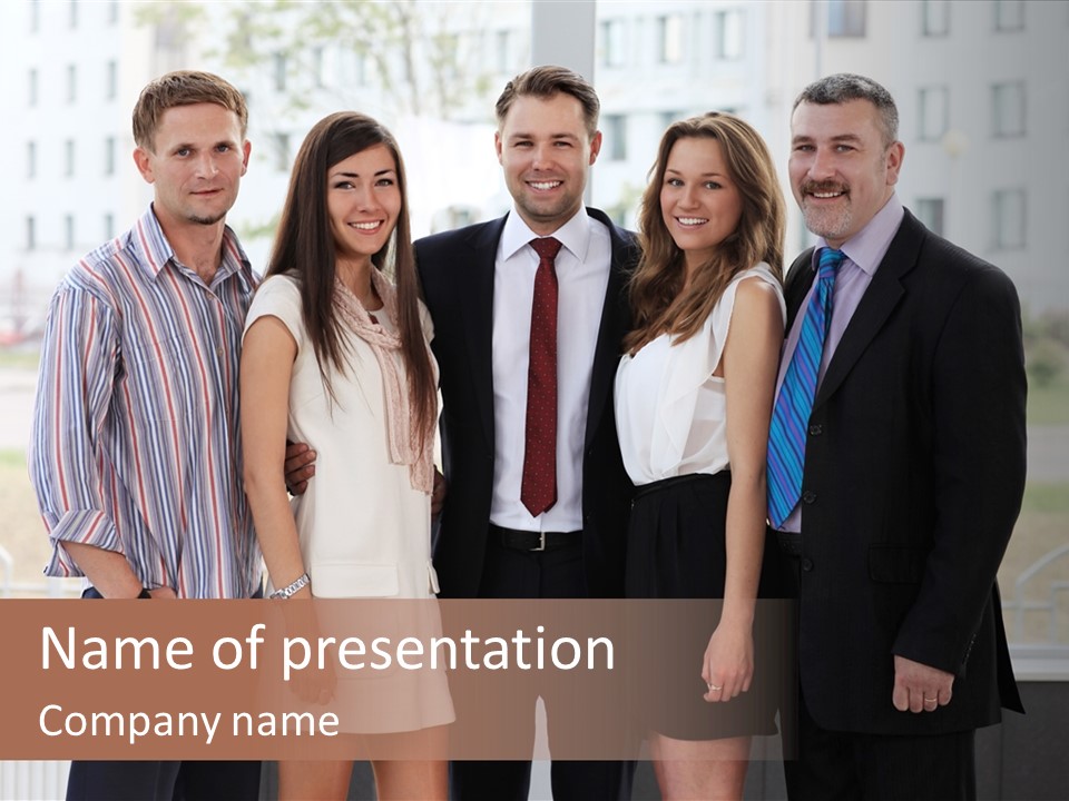 Women Professional Person PowerPoint Template