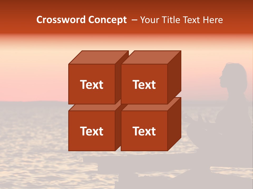 Body Focus Standing PowerPoint Template