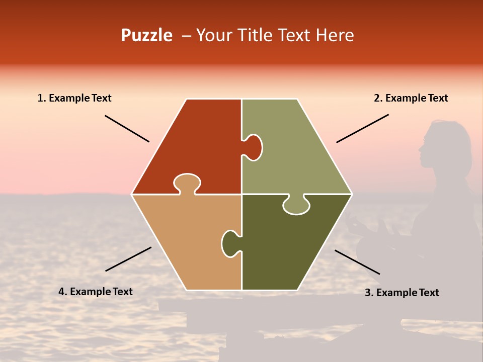 Body Focus Standing PowerPoint Template