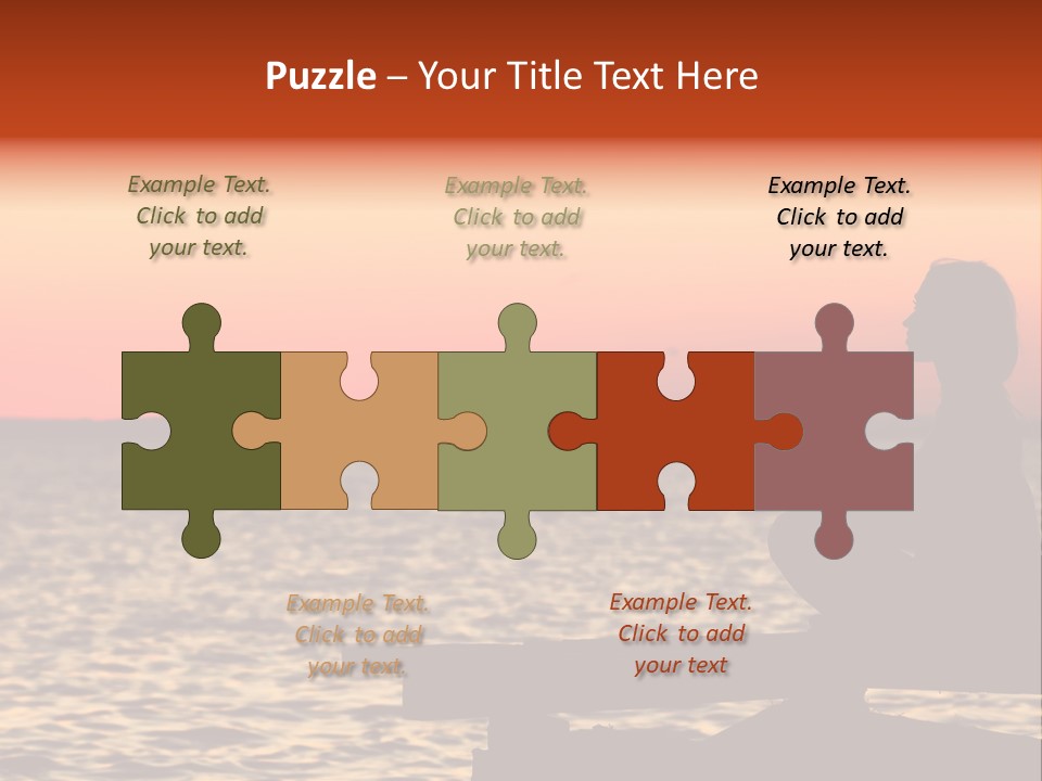 Body Focus Standing PowerPoint Template