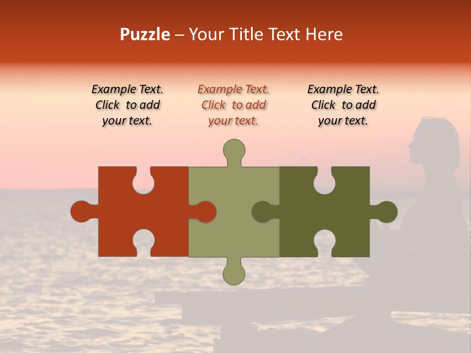 Body Focus Standing PowerPoint Template