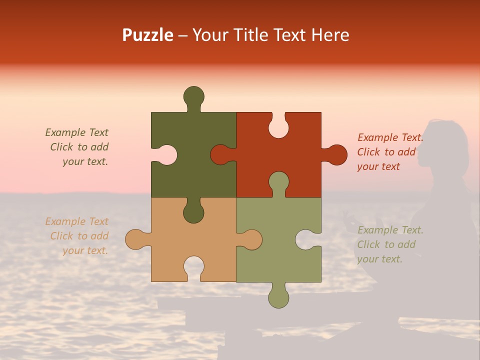 Body Focus Standing PowerPoint Template