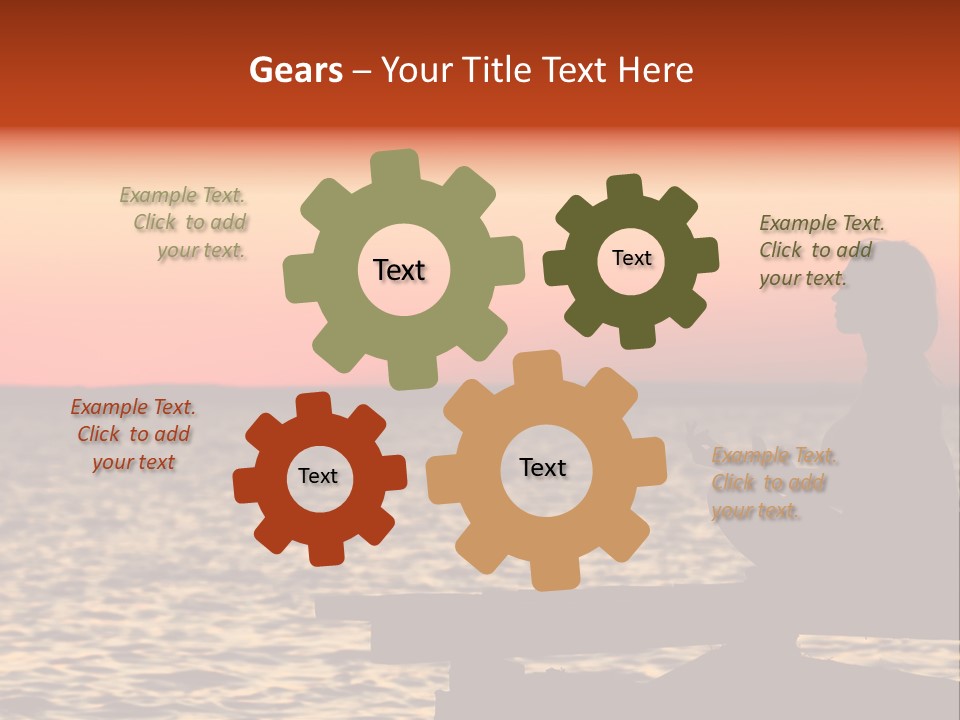 Body Focus Standing PowerPoint Template