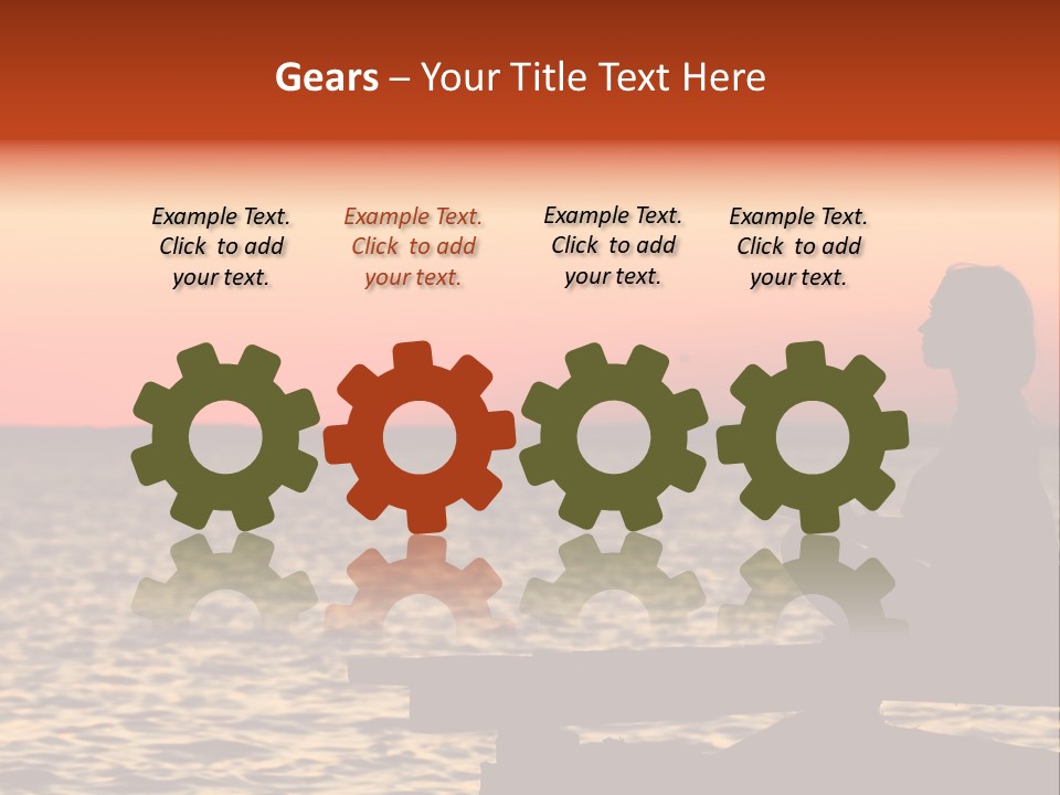 Body Focus Standing PowerPoint Template